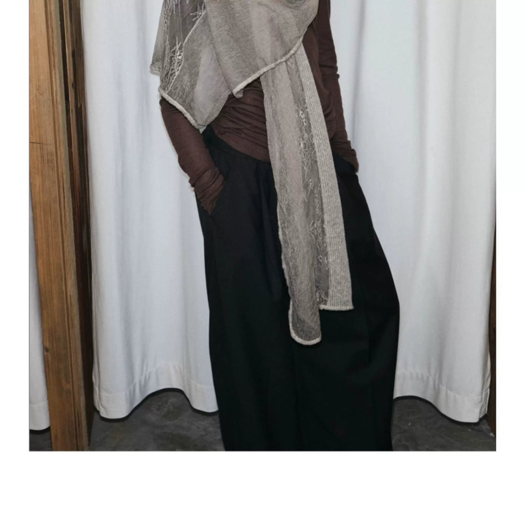 TRIA SELECT | FLORAL LACE SCARF SHAWL【ID:TN00131】