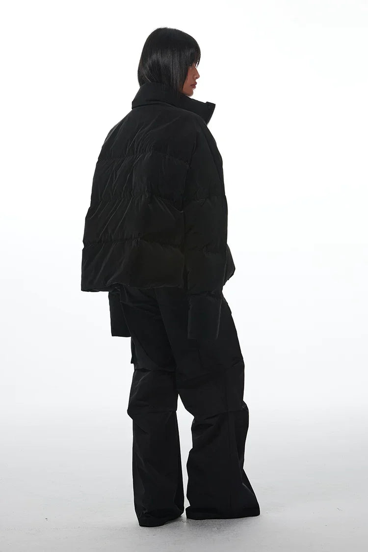 Essential High Collar Puffer Jacket
