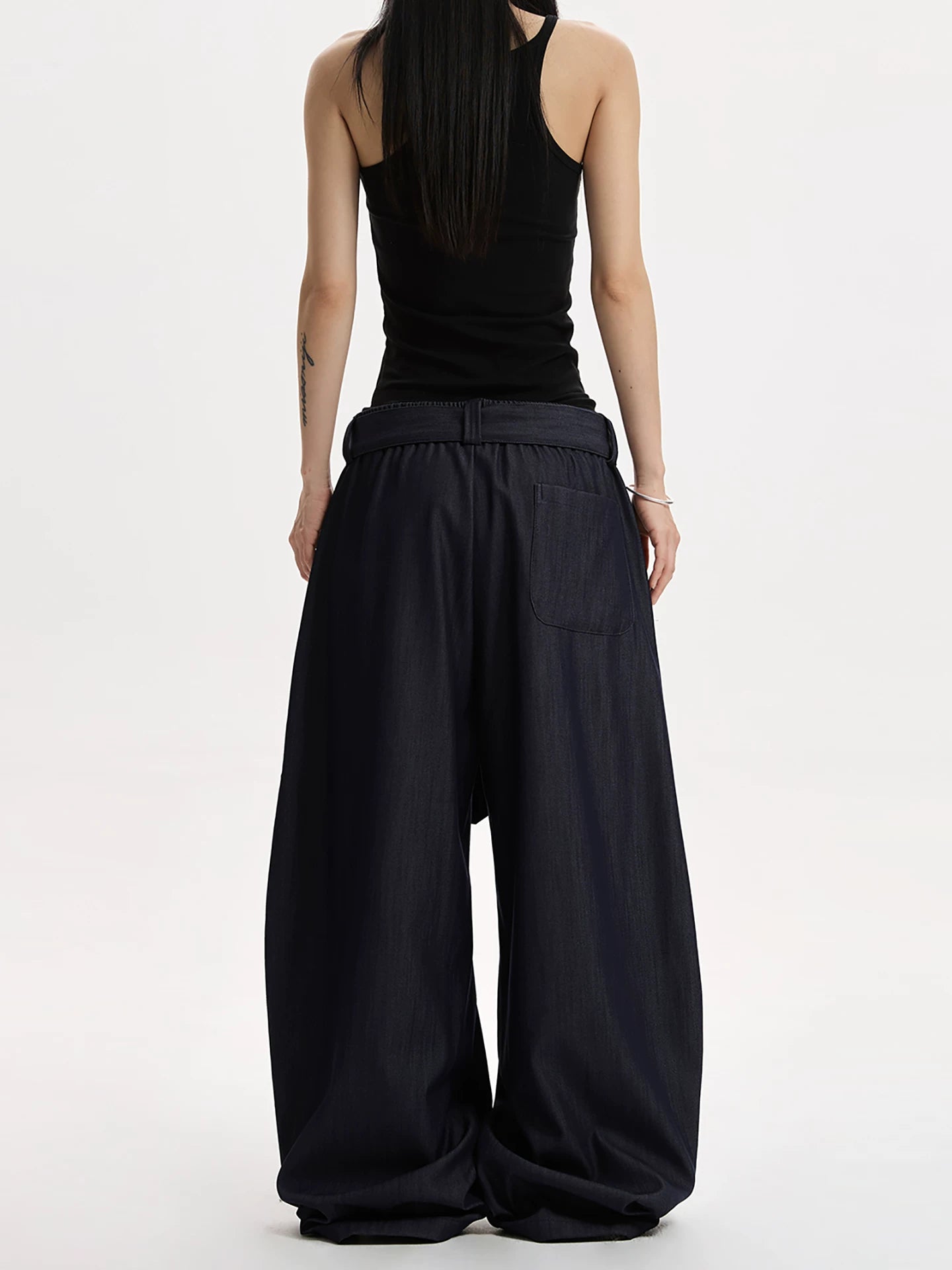 VINTAGE DRAPEY CASUAL PANTS
