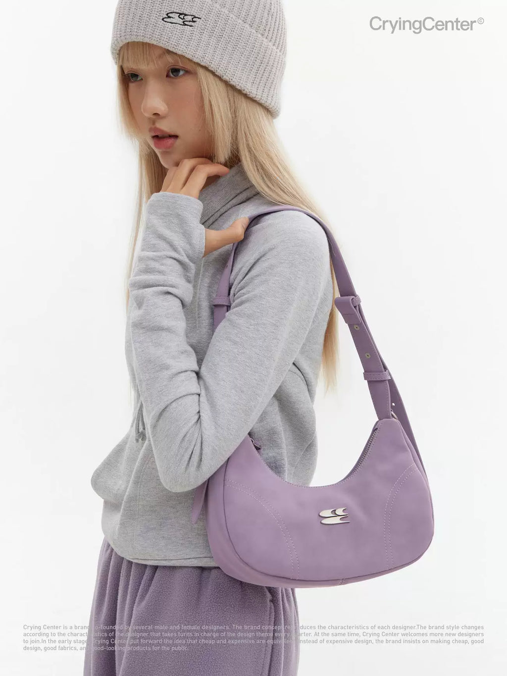 MULTICOLOR VELVET BIKER TOTE BAG