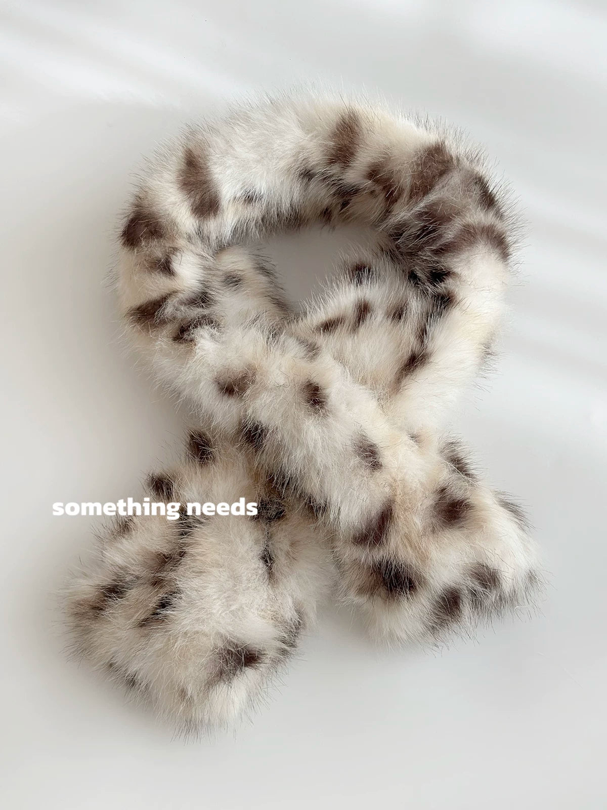 TRIA SELECT | TRENDY PLUSH SCARF WITH PATTERNS【ID:TN00078】