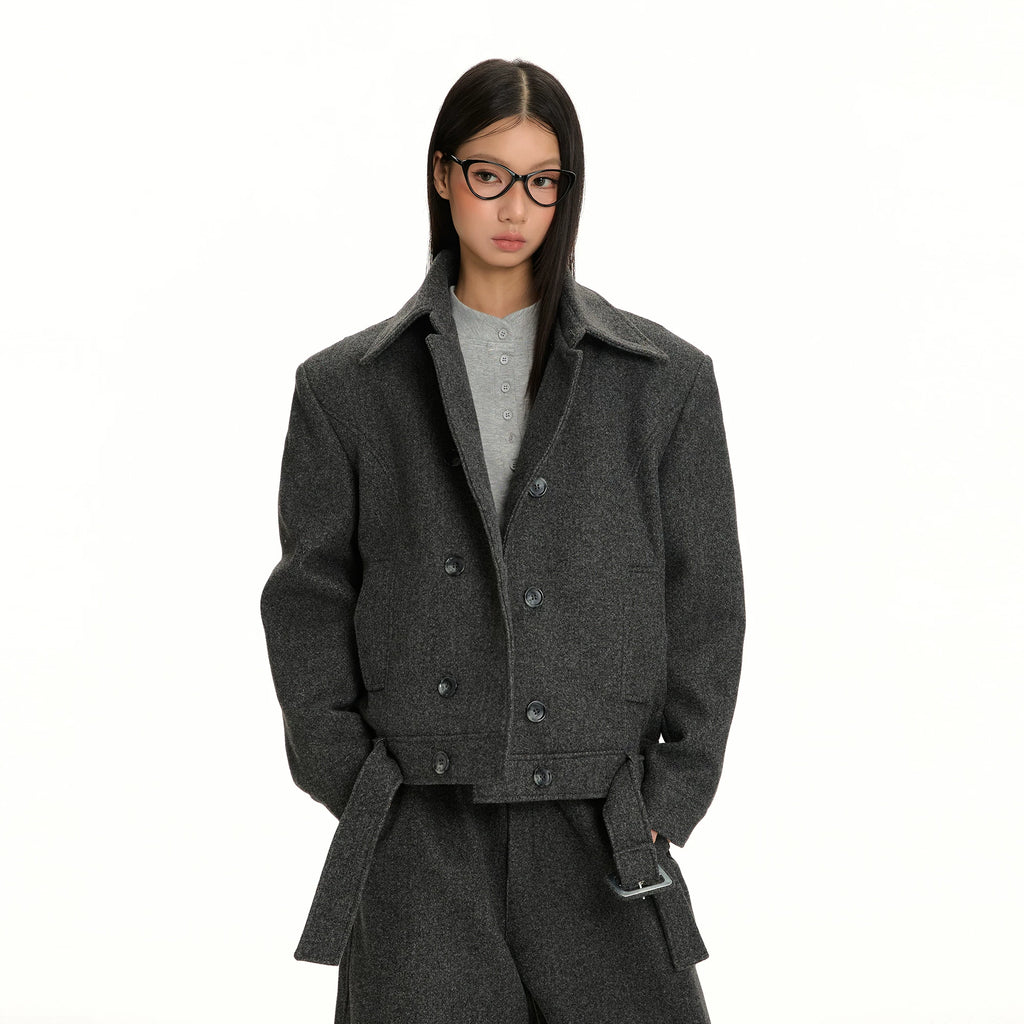 VINTAGE TWEED COMMUTER SUIT JACKET & PANTS