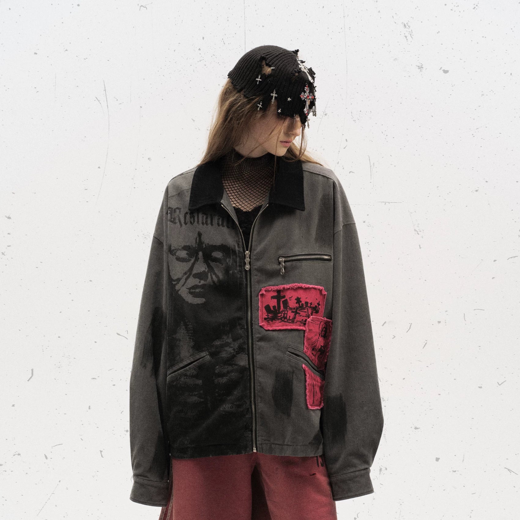 RETRO PATCH DETROIT JACKET