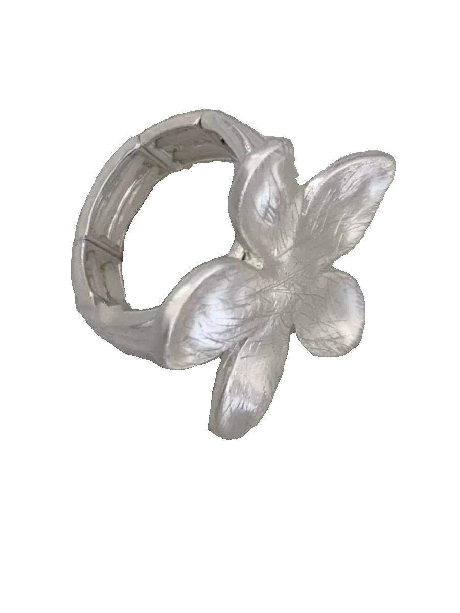 SILVER BLOSSOM RING TEE