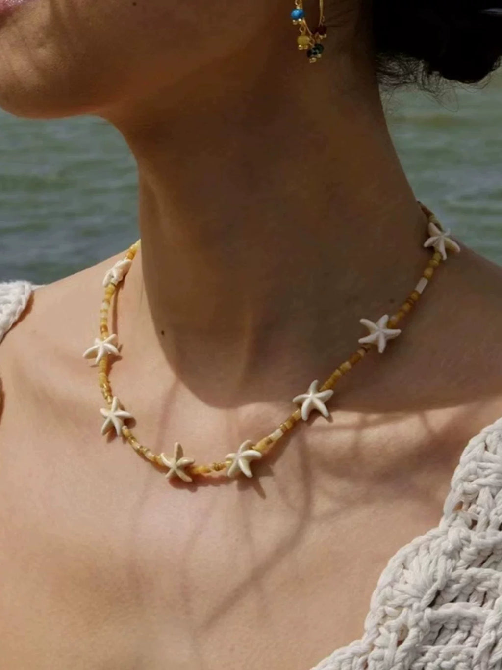 VINTAGE BEADED NECKLACE