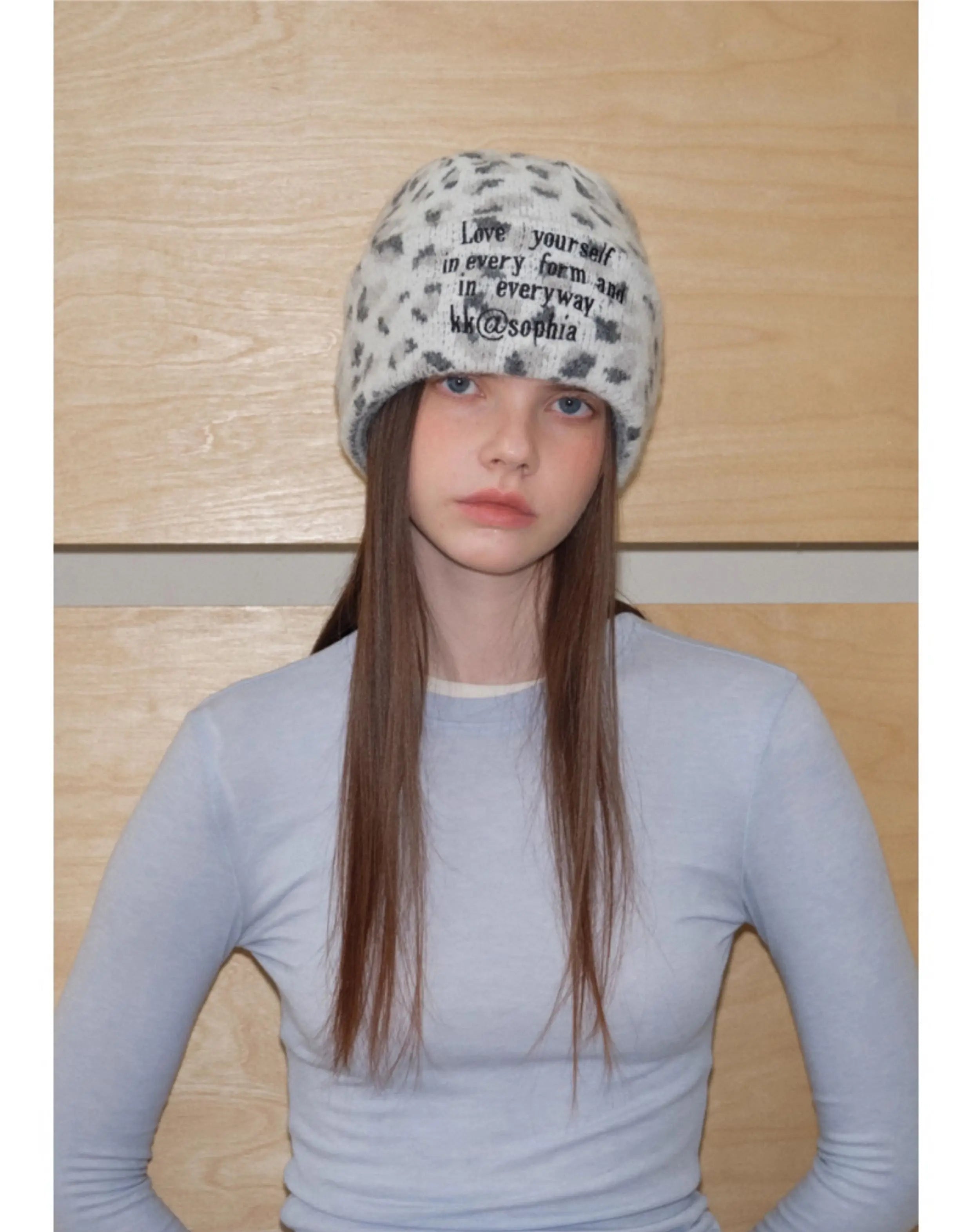 TRIA SELECT | LEOPARD PRINT WINTER BEANIE【ID:TN00138】