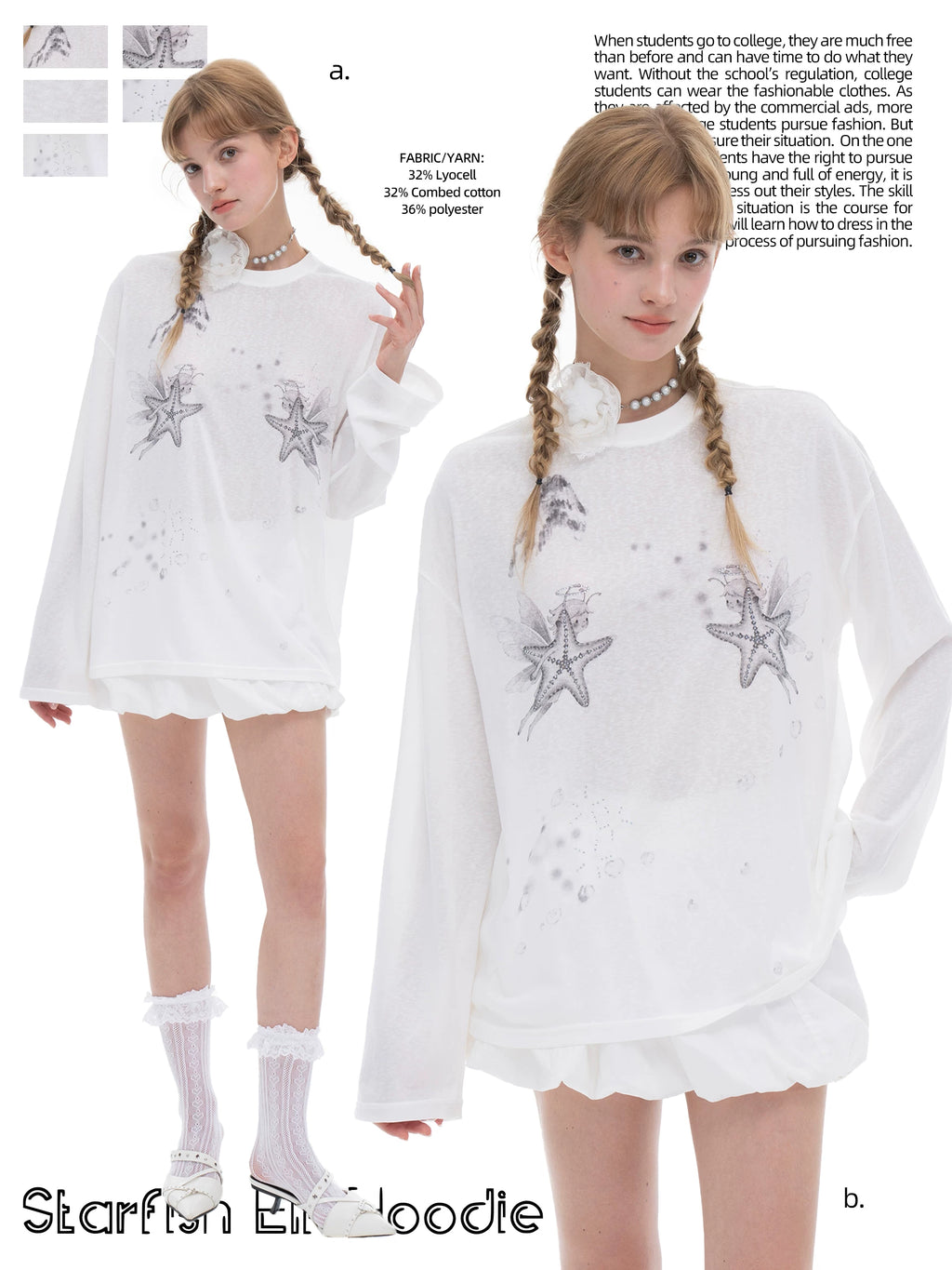 THELIGHT | SUNSCREEN LONG-SLEEVE T-SHIRT【ID:TN00111】