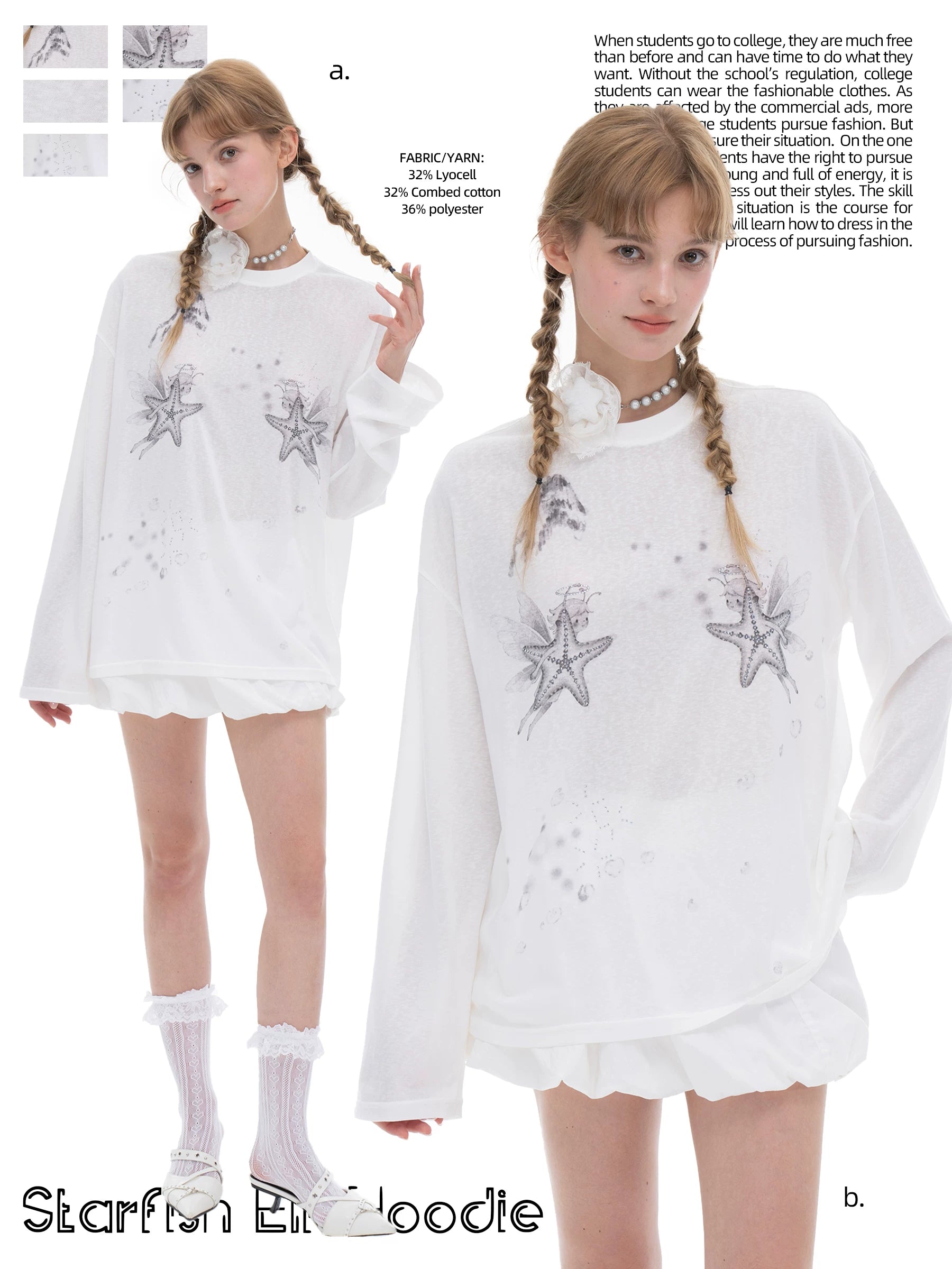 THELIGHT | SUNSCREEN LONG-SLEEVE T-SHIRT【ID:TN00111】