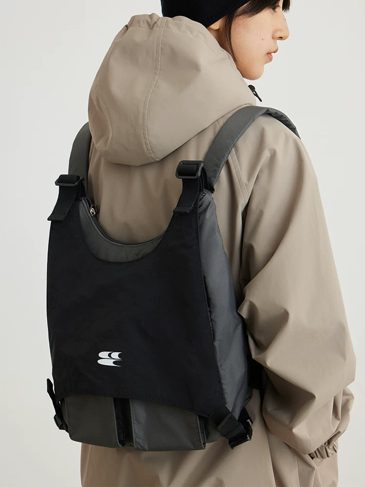 FUNCTIONAL OUTDOOR CROSSBODY VEST BAG