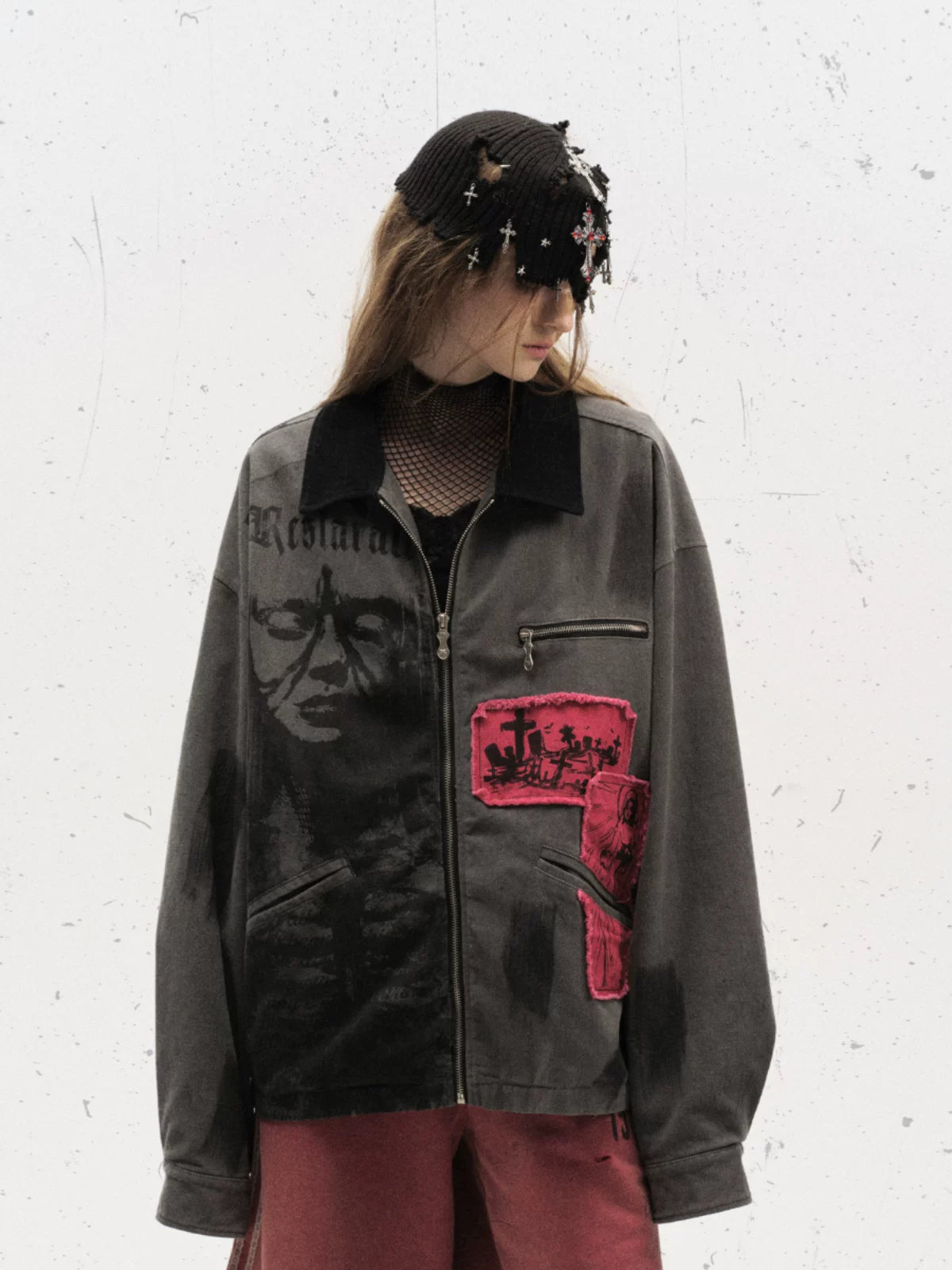 RETRO PATCH DETROIT JACKET