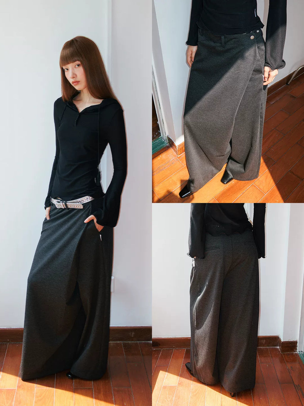 FUNKYFUN | FUNKY A-SHAPE CULOTTES PANTS【ID:TN00196】