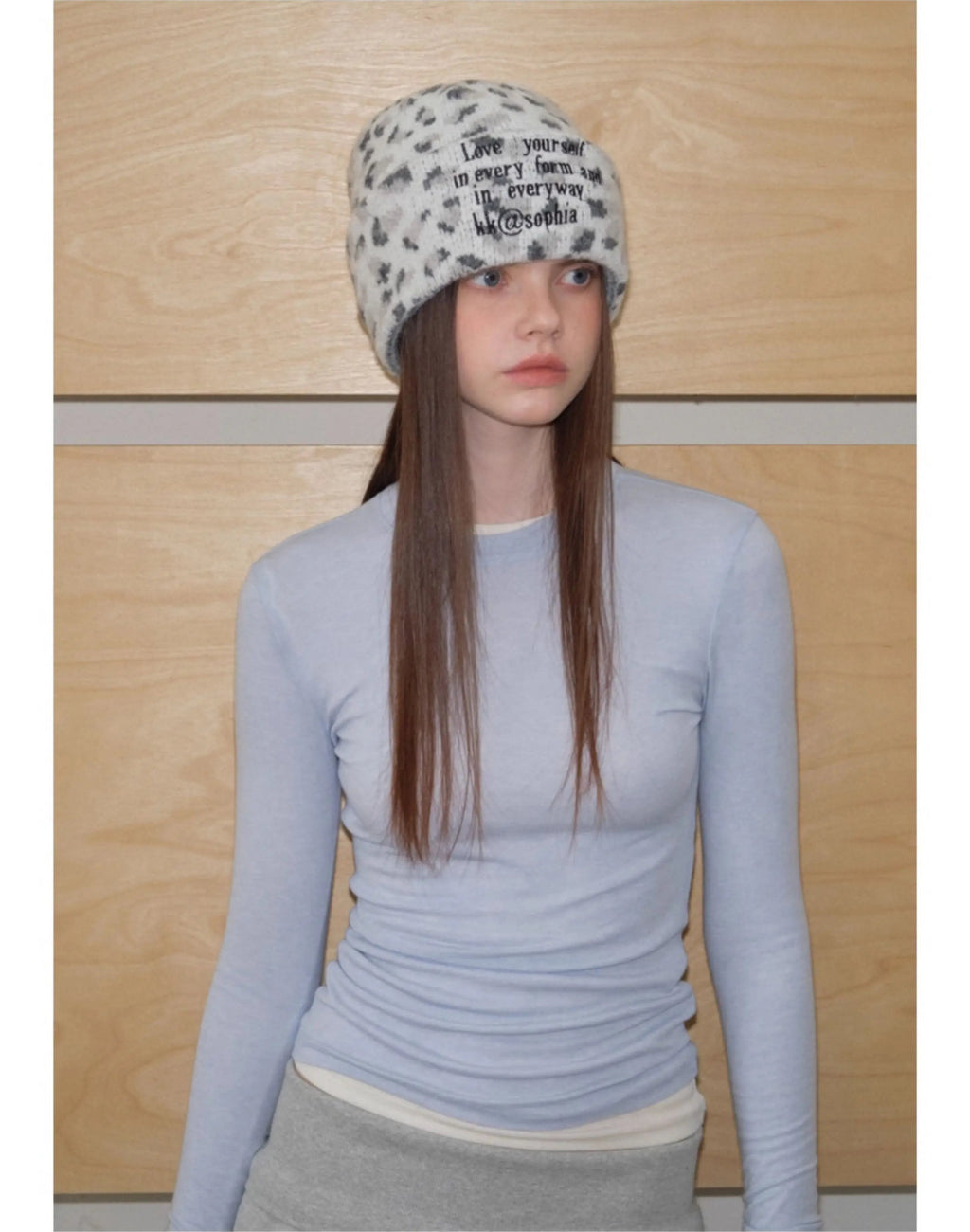 TRIA SELECT | LEOPARD PRINT WINTER BEANIE【ID:TN00138】