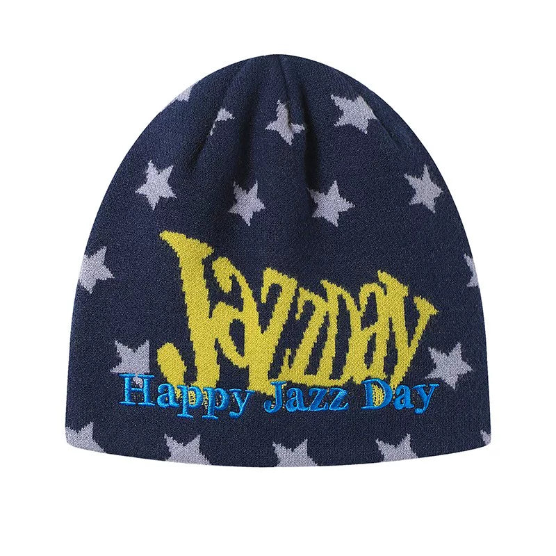 MULTICOLOR EMBROIDERED JACQUARD HAT