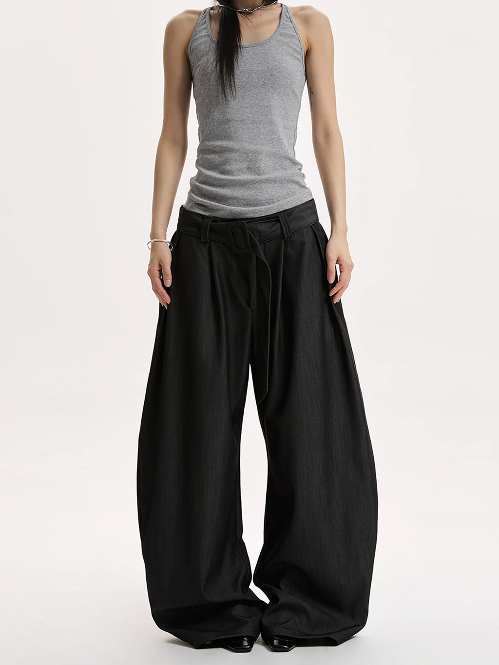 VINTAGE DRAPEY CASUAL PANTS