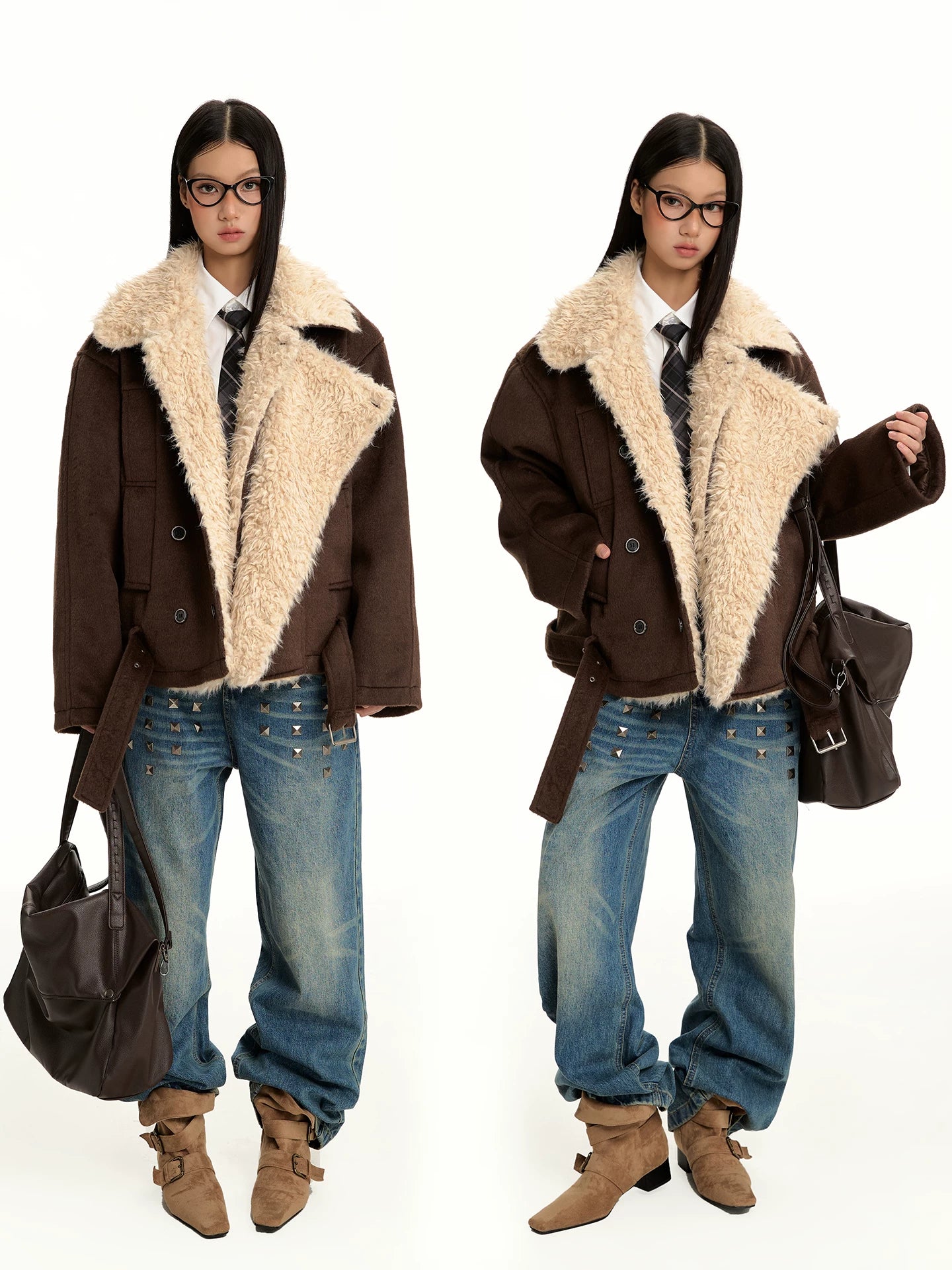 RETRO TWEED WOOL JACKET