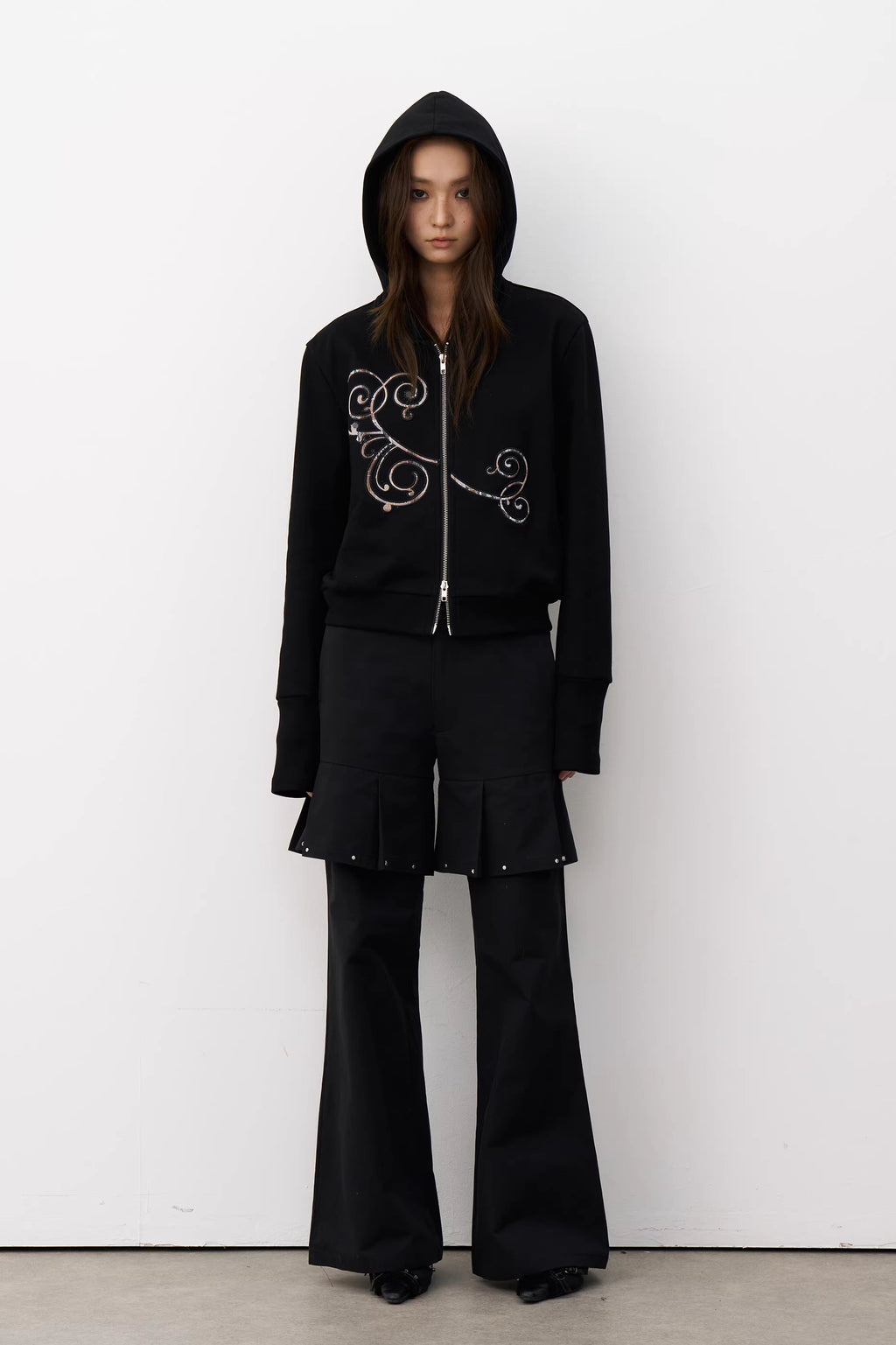 Kings Road Hybrid Flare Trousers