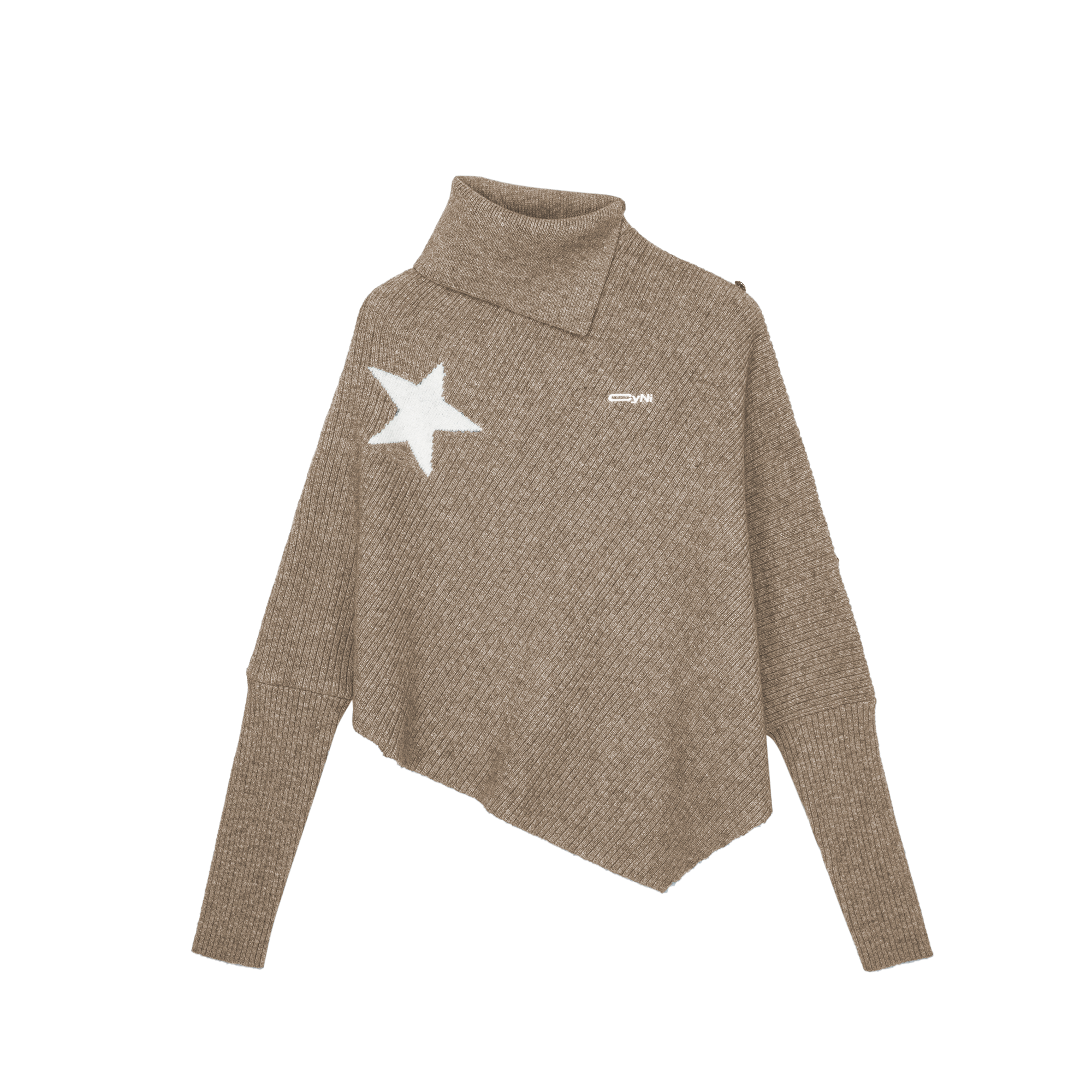 THELIGHT | NICHE HIGH COLLAR CAPE SWEATER【ID:TN00096】