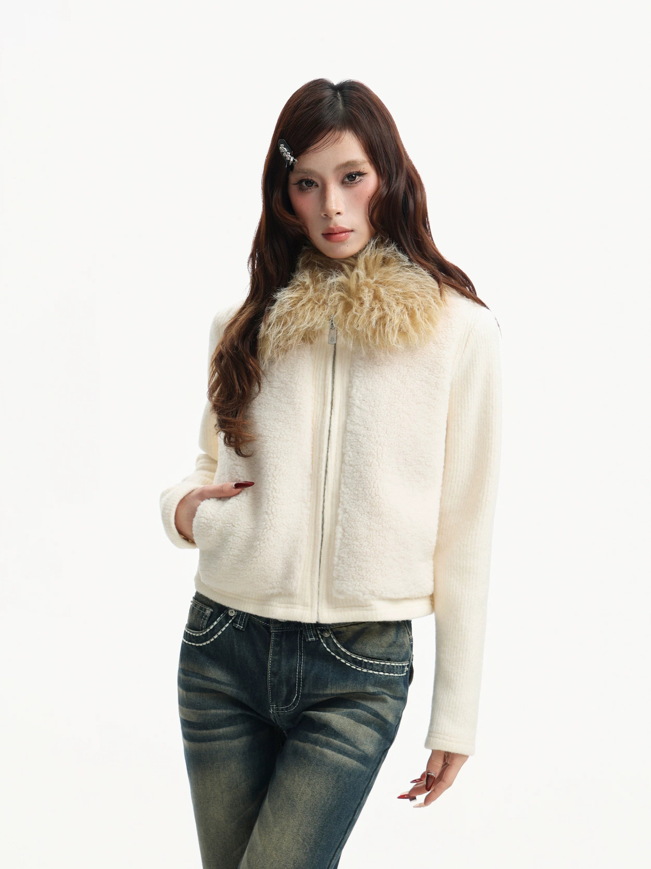 LOOSE KNIT CARDIGAN JACKET