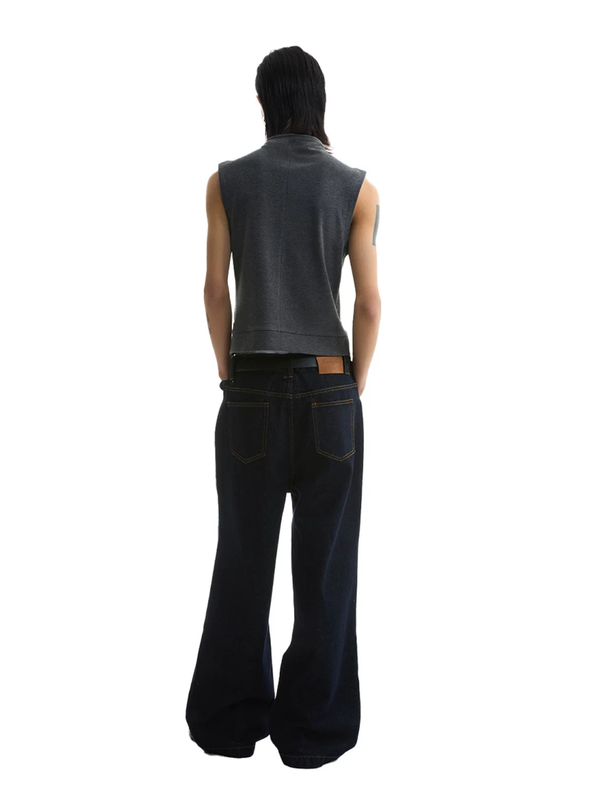 FUNKYFUN | RAW DENIM CASUAL STRAIGHT PANTS【ID:TN00185】