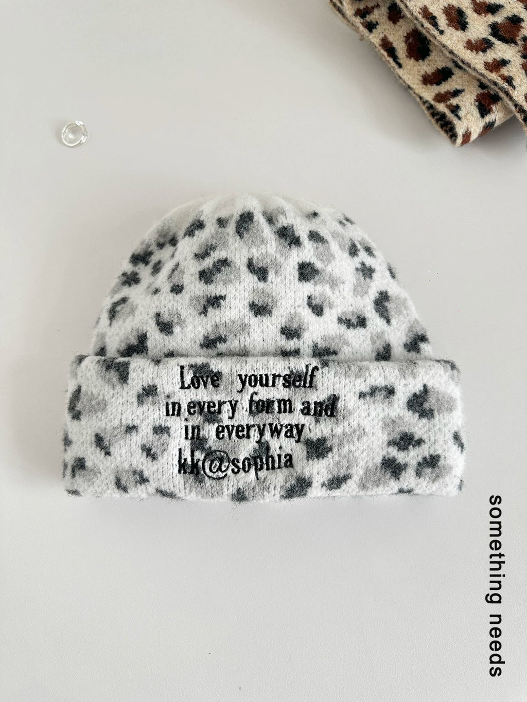 TRIA SELECT | LEOPARD PRINT WINTER BEANIE【ID:TN00138】
