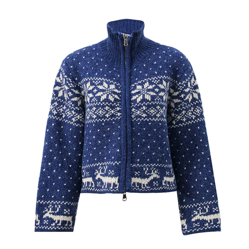 3months |  VINTAGE FAIR ISLE CARDIGAN【ID:TN00030】
