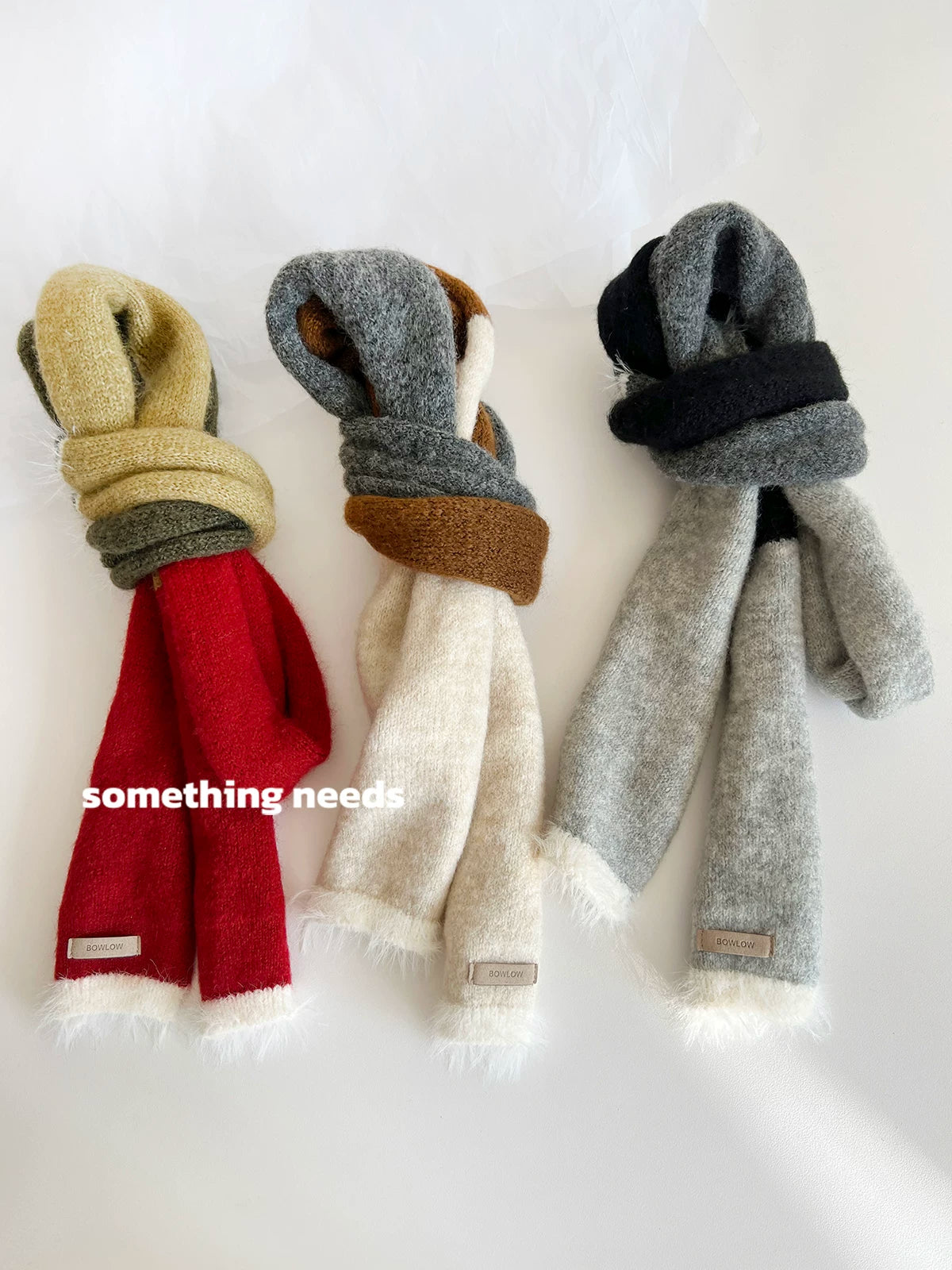 TRIA SELECT | COLORFUL FASHION SCARF【ID:TN00132】