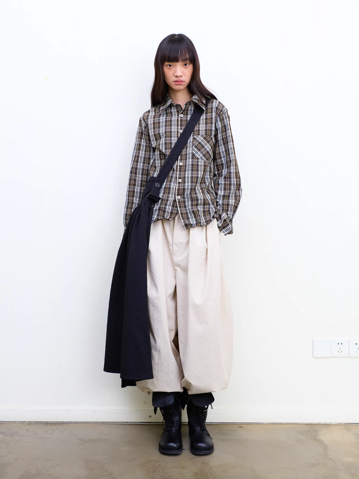 Lantern Trousers in Khaki or Soft Sand