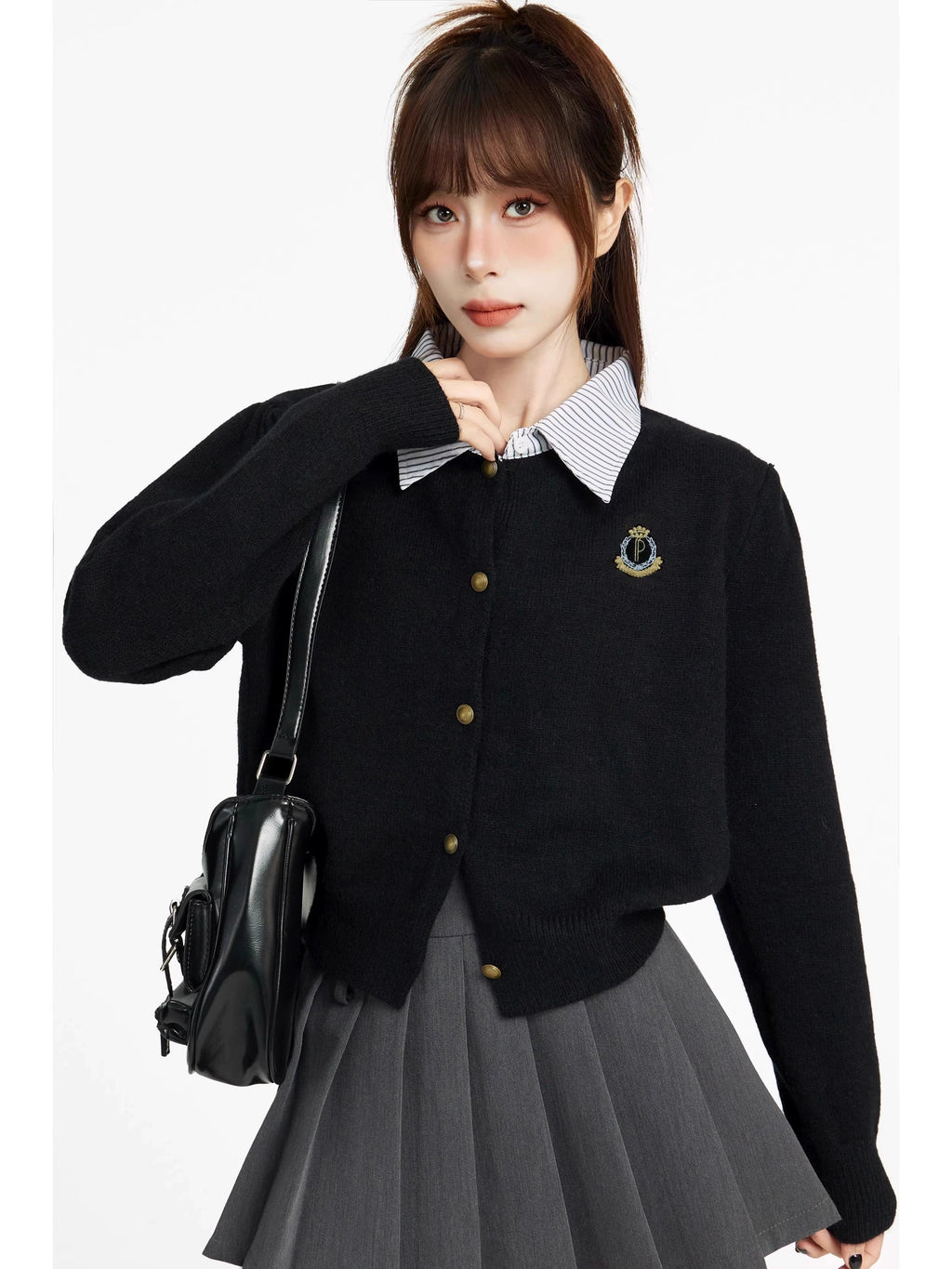 NICHE KNIT CARDIGAN SWEATER