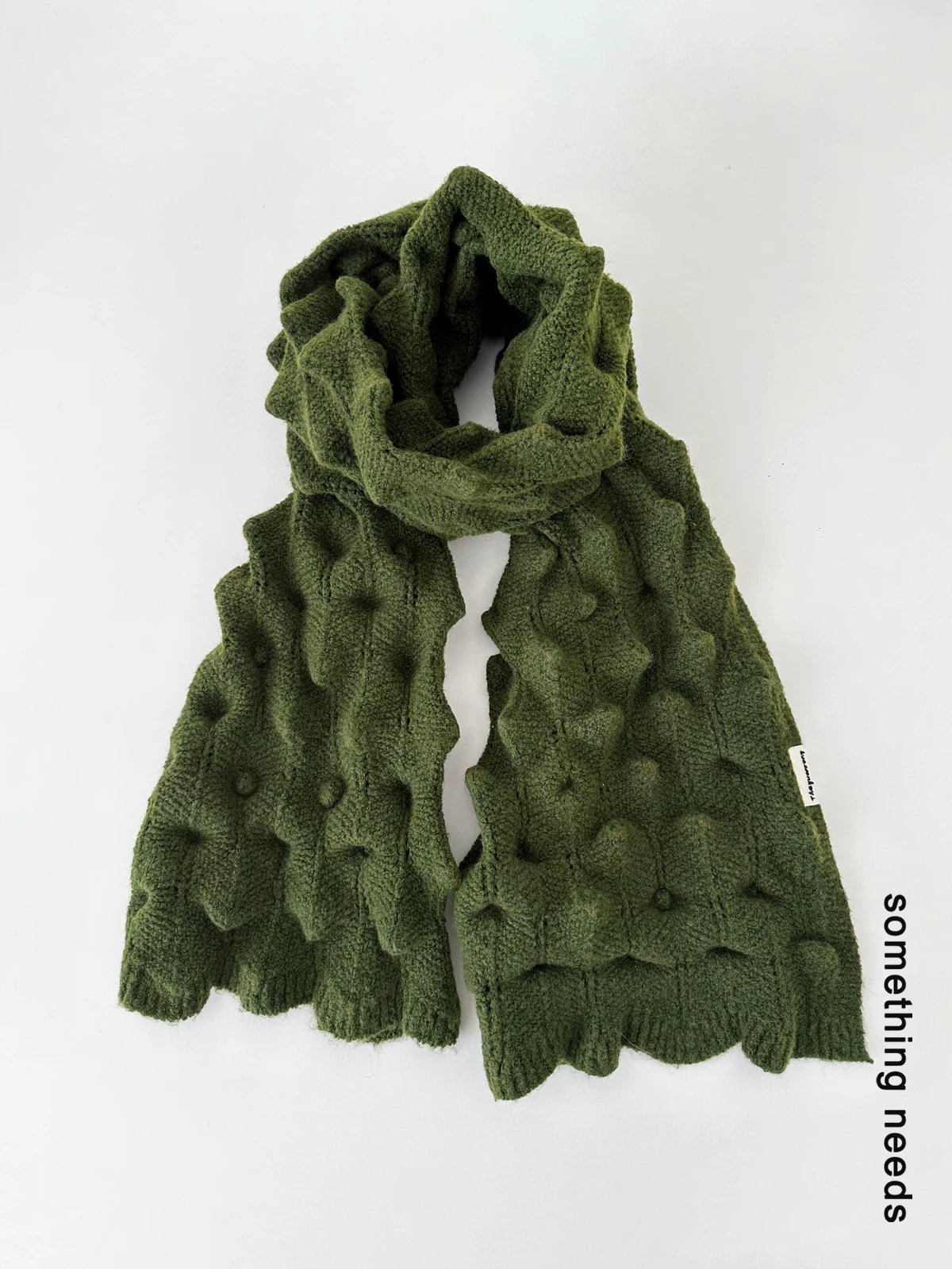 TRIA SELECT | THICK WOOL SCARF FOR WINTER【ID:TN00142】