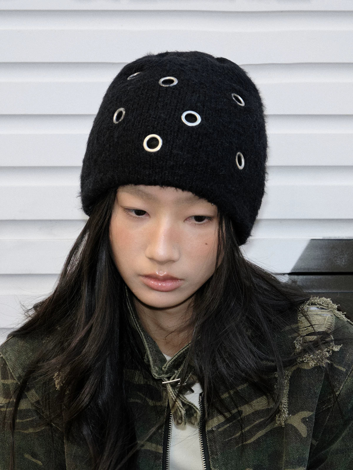 TRIA SELECT | HANDMADE WOOL KNIT CAP【ID:TN00135】