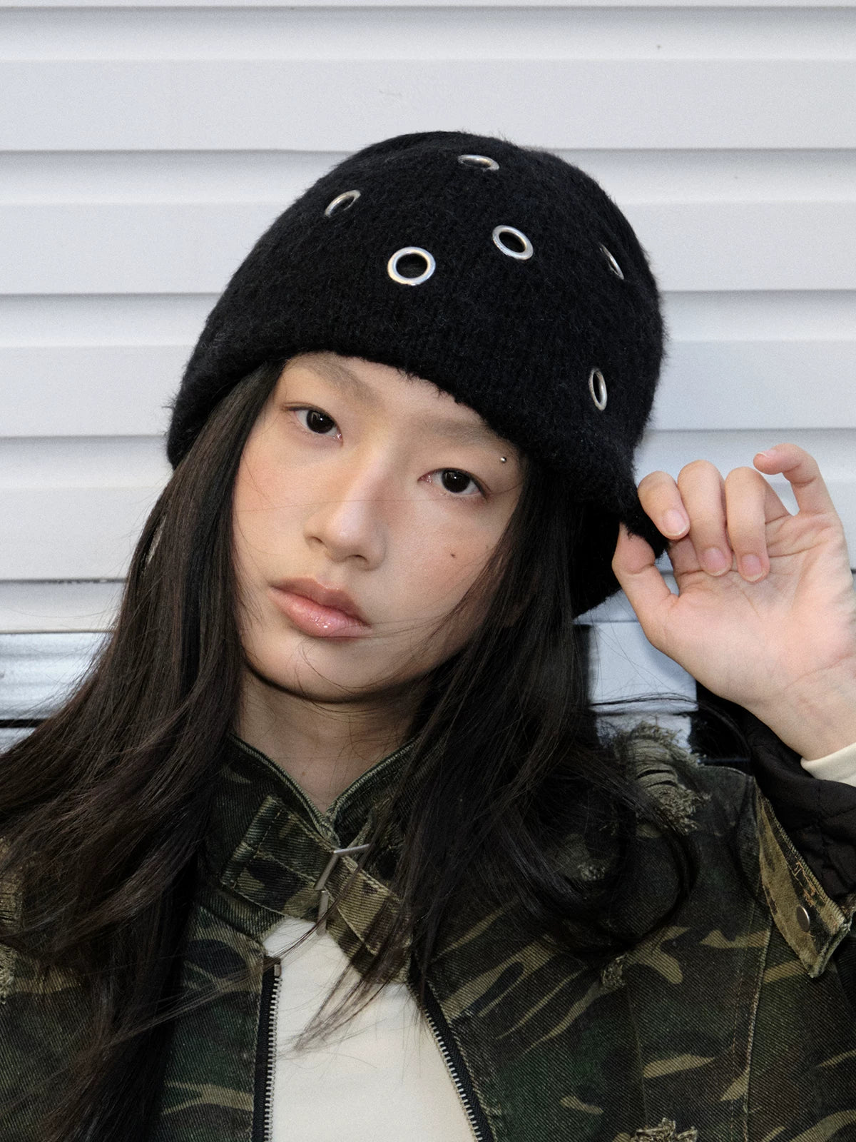 TRIA SELECT | HANDMADE WOOL KNIT CAP【ID:TN00135】