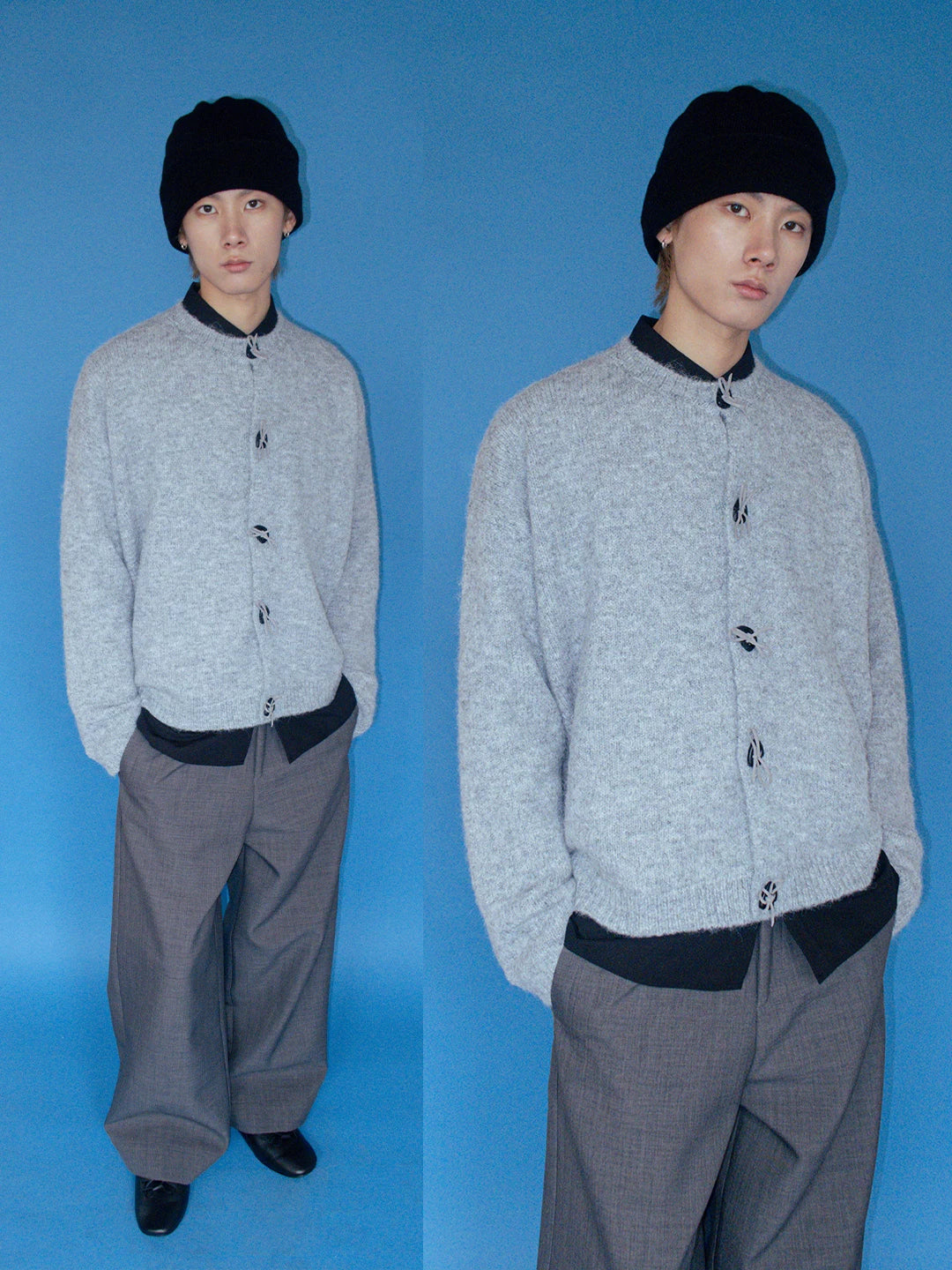 FUNKYFUN | COLORFUL KNIT CARDIGAN SWEATER【ID:TN00170】