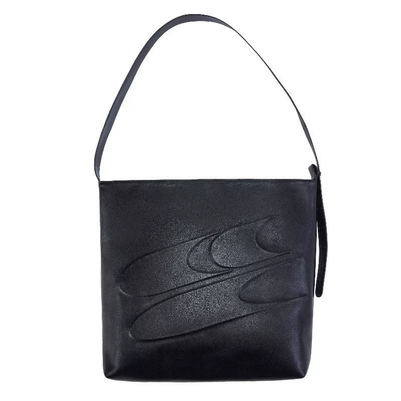 LARGE CAPACITY LEATHER TOTE BAG