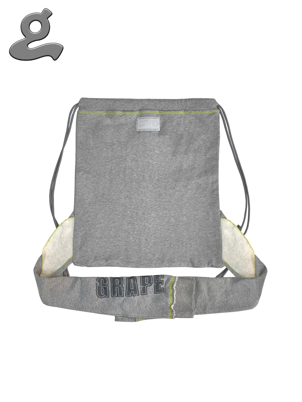 DIGITAL SWEATSHIRT WITH DRAWSTRING BAG