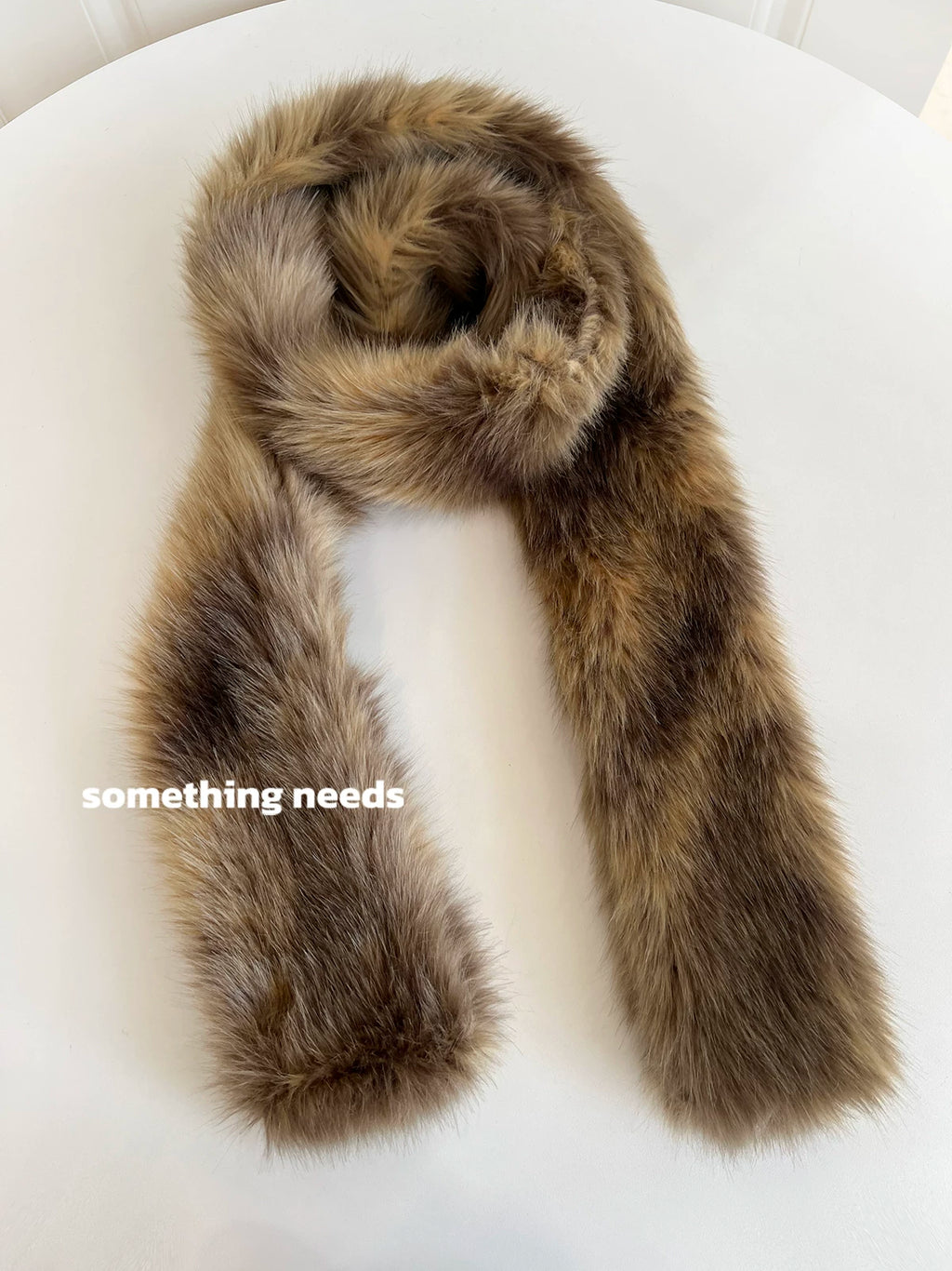 TRIA SELECT | CHIC PLUSH SCARF FOR WINTER【ID:TN00130】
