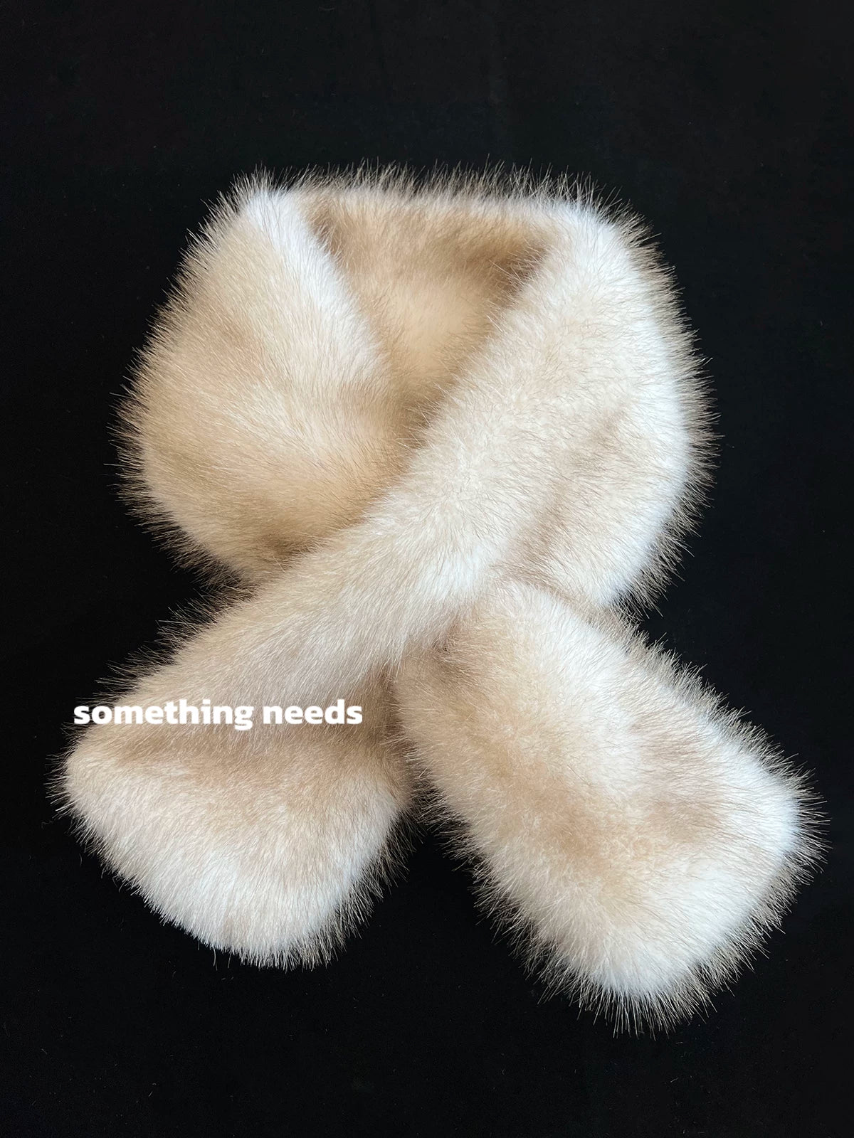 TRIA SELECT | TRENDY PLUSH SCARF WITH PATTERNS【ID:TN00078】