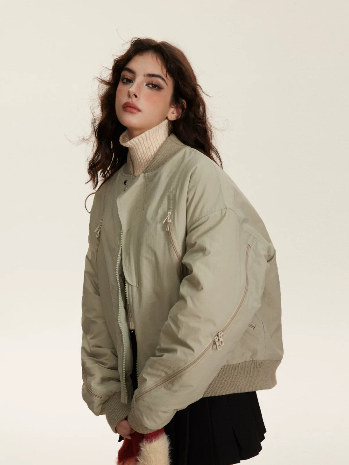 DECONSTRUCTED SANDWICH COTTON JACKET