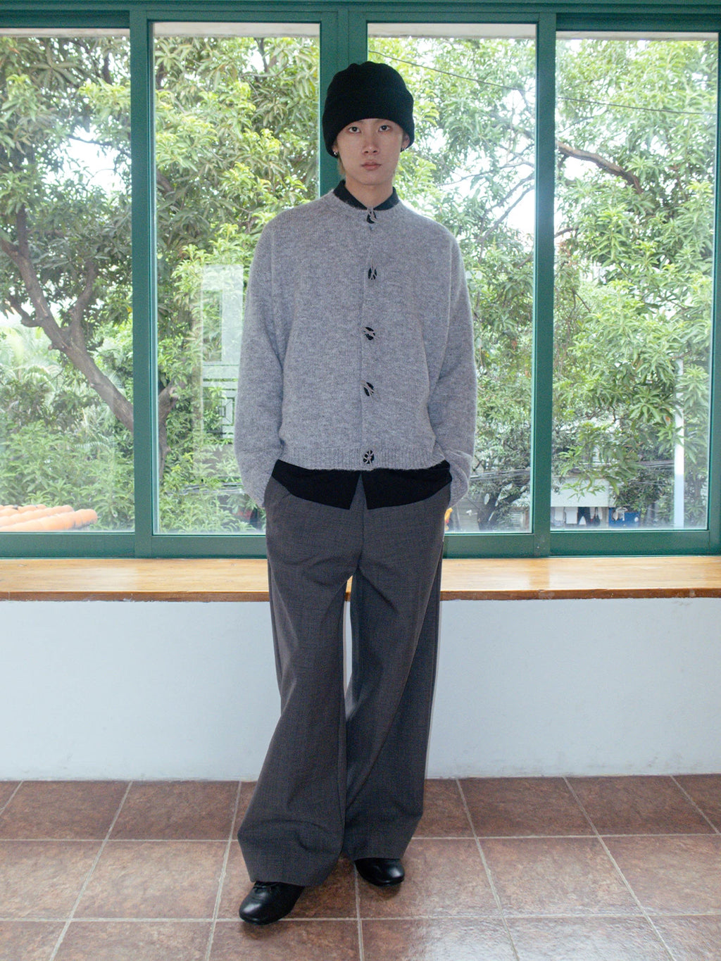 FUNKYFUN | COLORFUL KNIT CARDIGAN SWEATER【ID:TN00170】