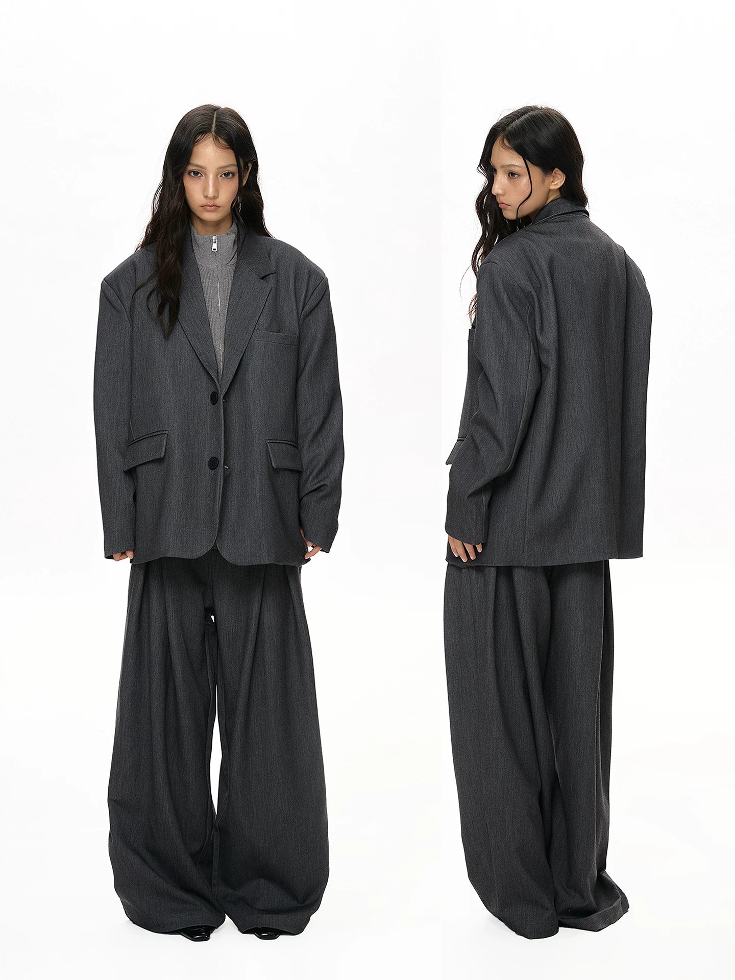 VATTY | VINTAGE CASUAL SUIT JACKET SET【ID:TN00209】