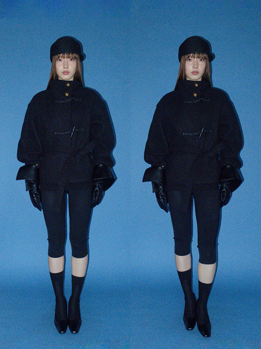 FUNKYFUN | BRONZE BUTTONED TWEED COAT【ID:TN00192】
