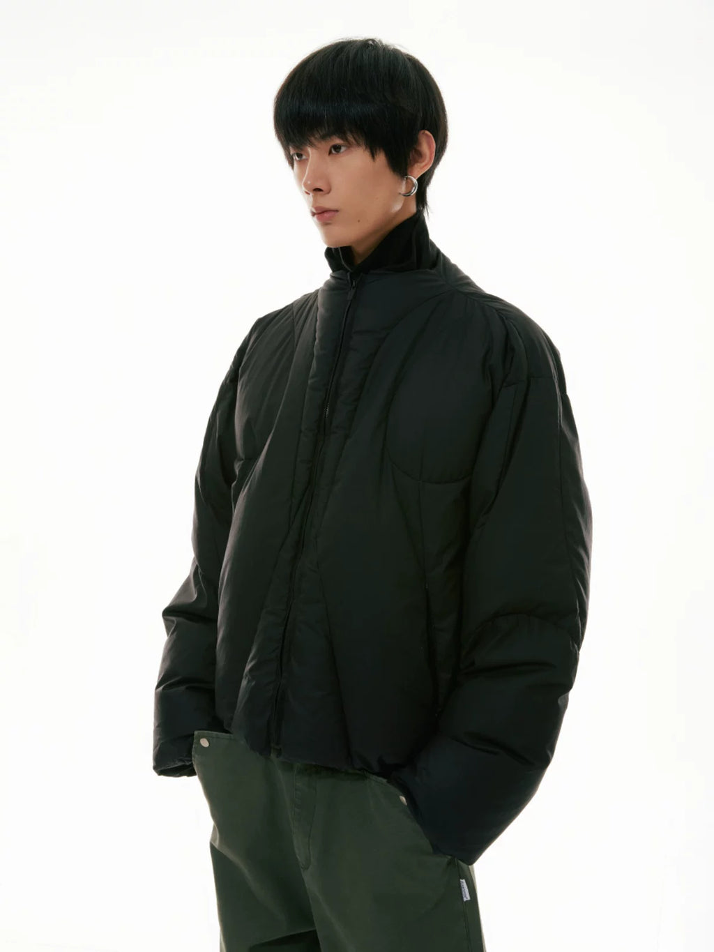 FUNKYFUN | CUBIC ARC DOWN JACKET【ID:TN00179】