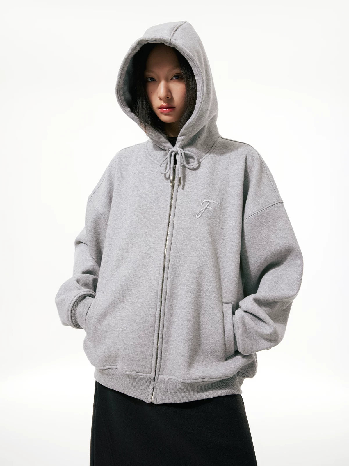FUNKYFUN | FUNKY BOA HOODED CARDIGAN【ID:TN00181】