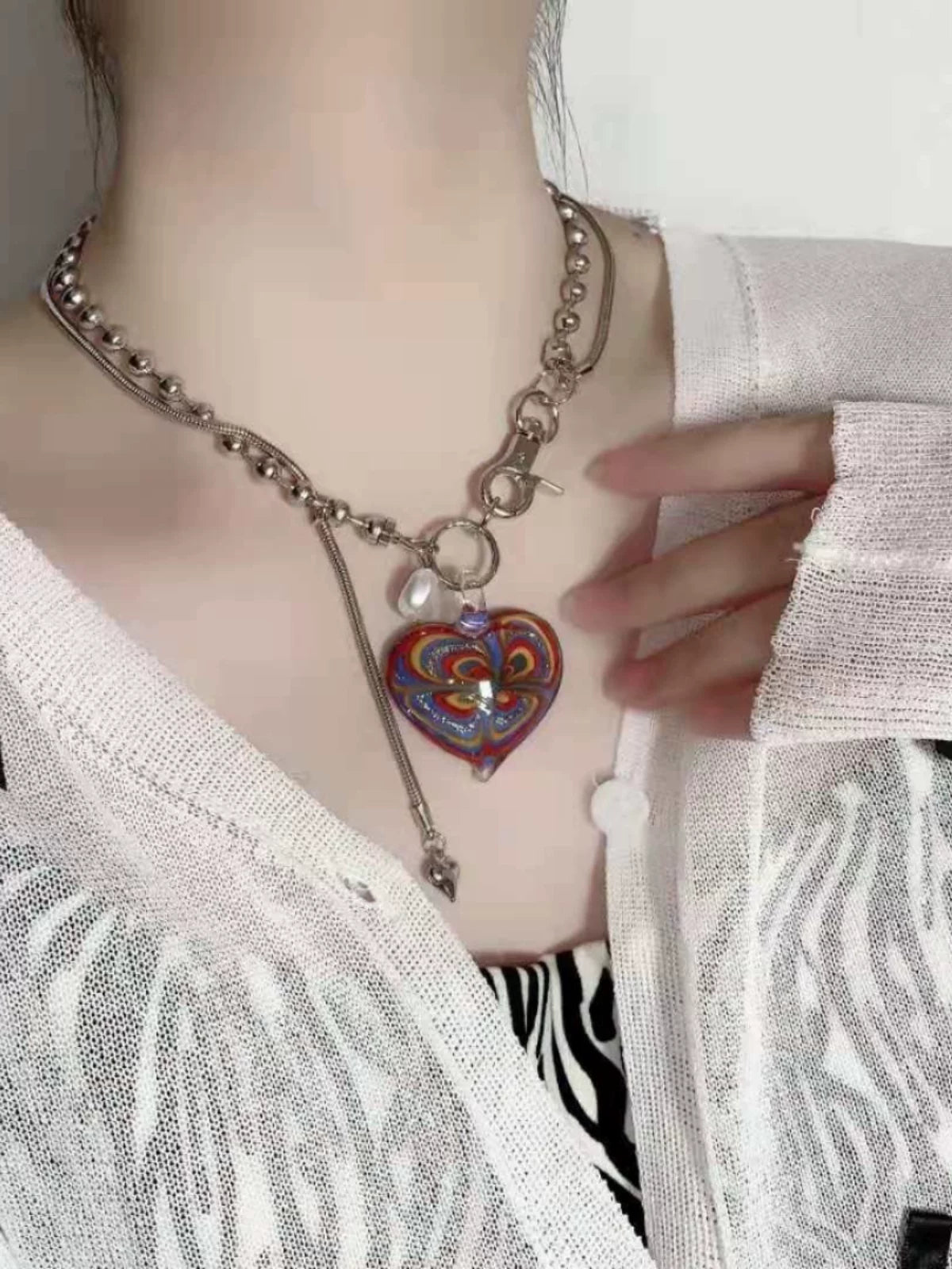 VINTAGE DOUBLE LAYER NECKLACE