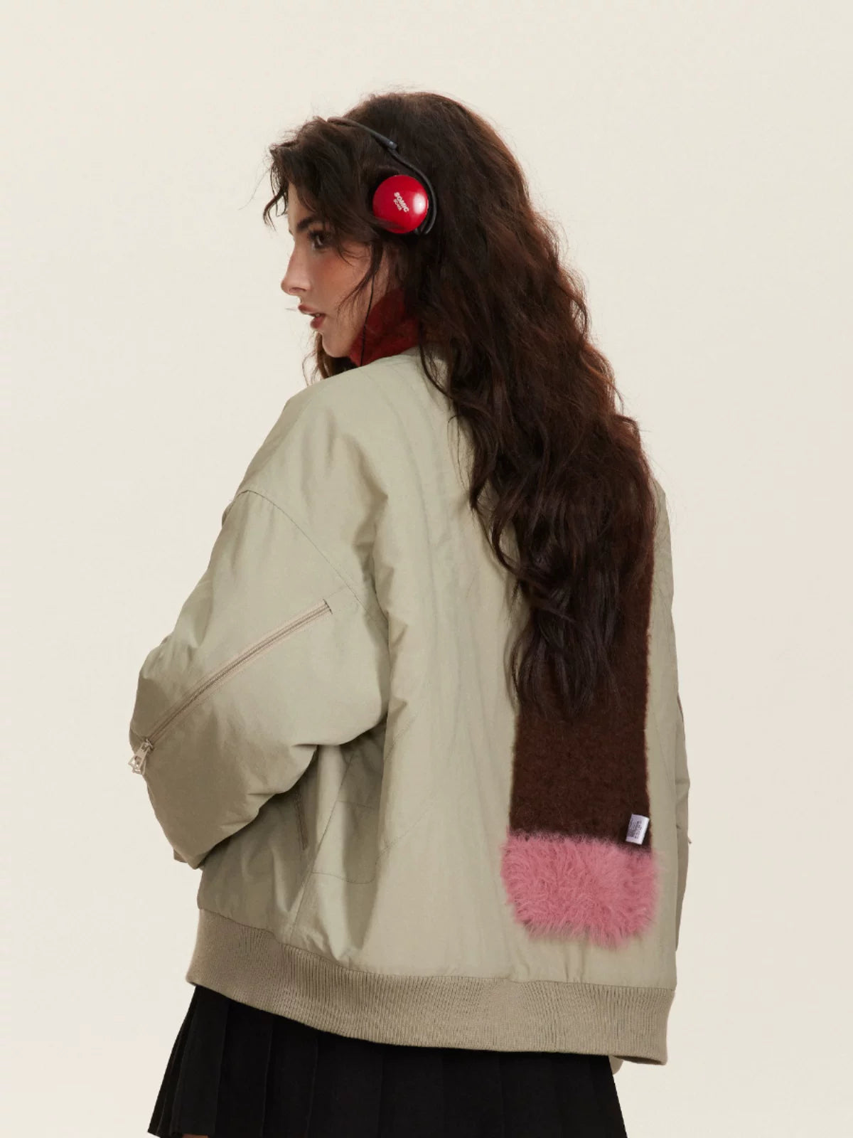 DECONSTRUCTED SANDWICH COTTON JACKET