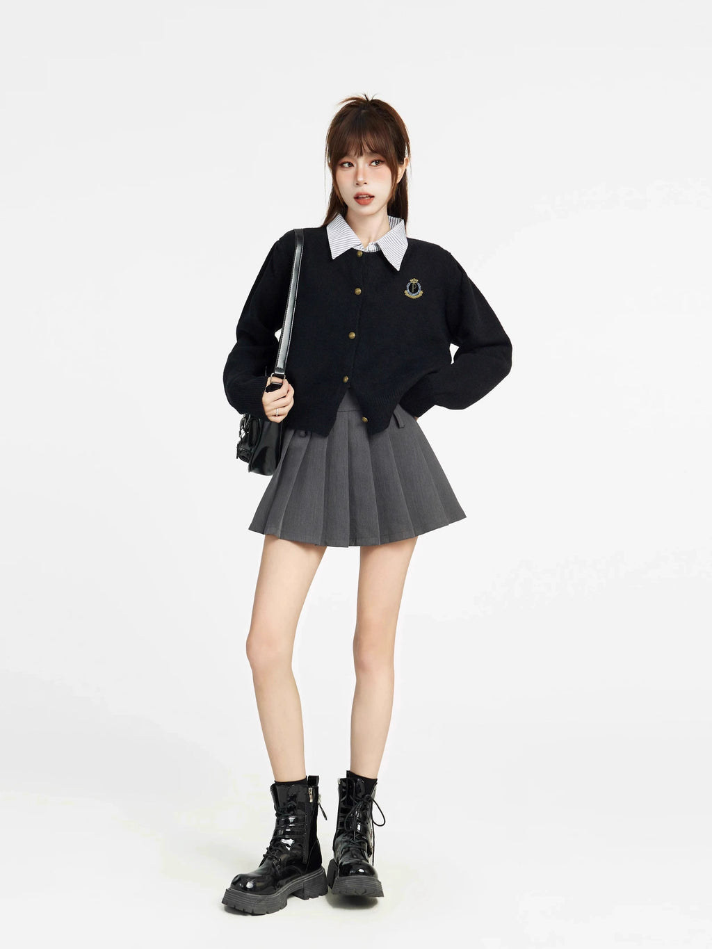 NICHE KNIT CARDIGAN SWEATER