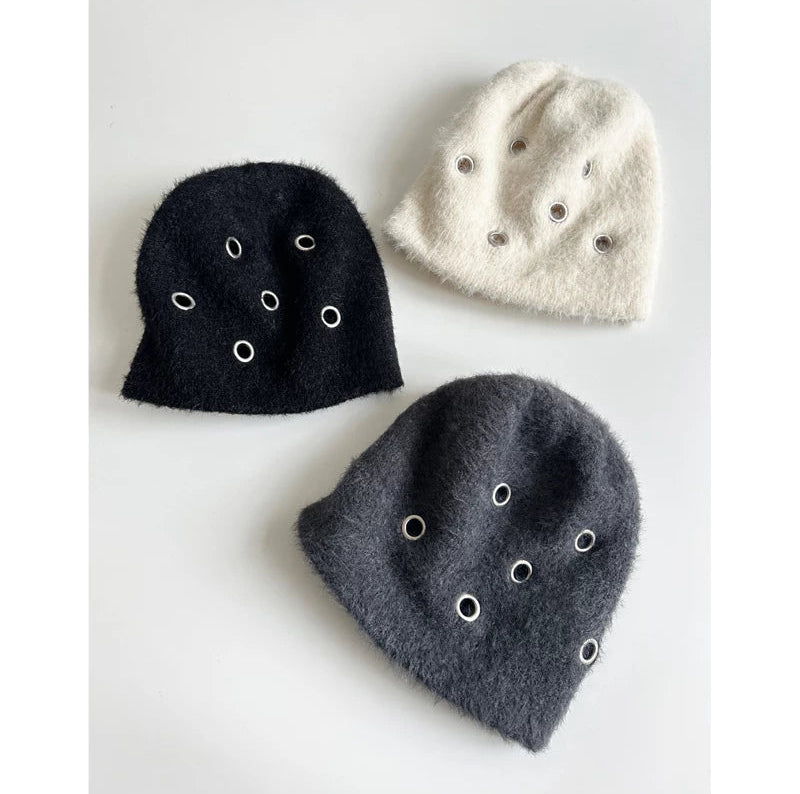 TRIA SELECT | HANDMADE WOOL KNIT CAP【ID:TN00135】