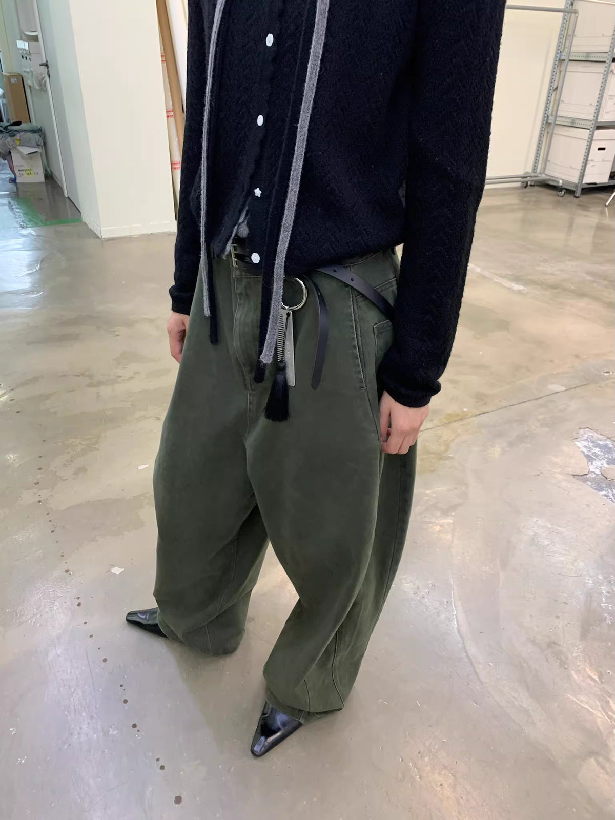Poiret Balloon Trouser in Olive