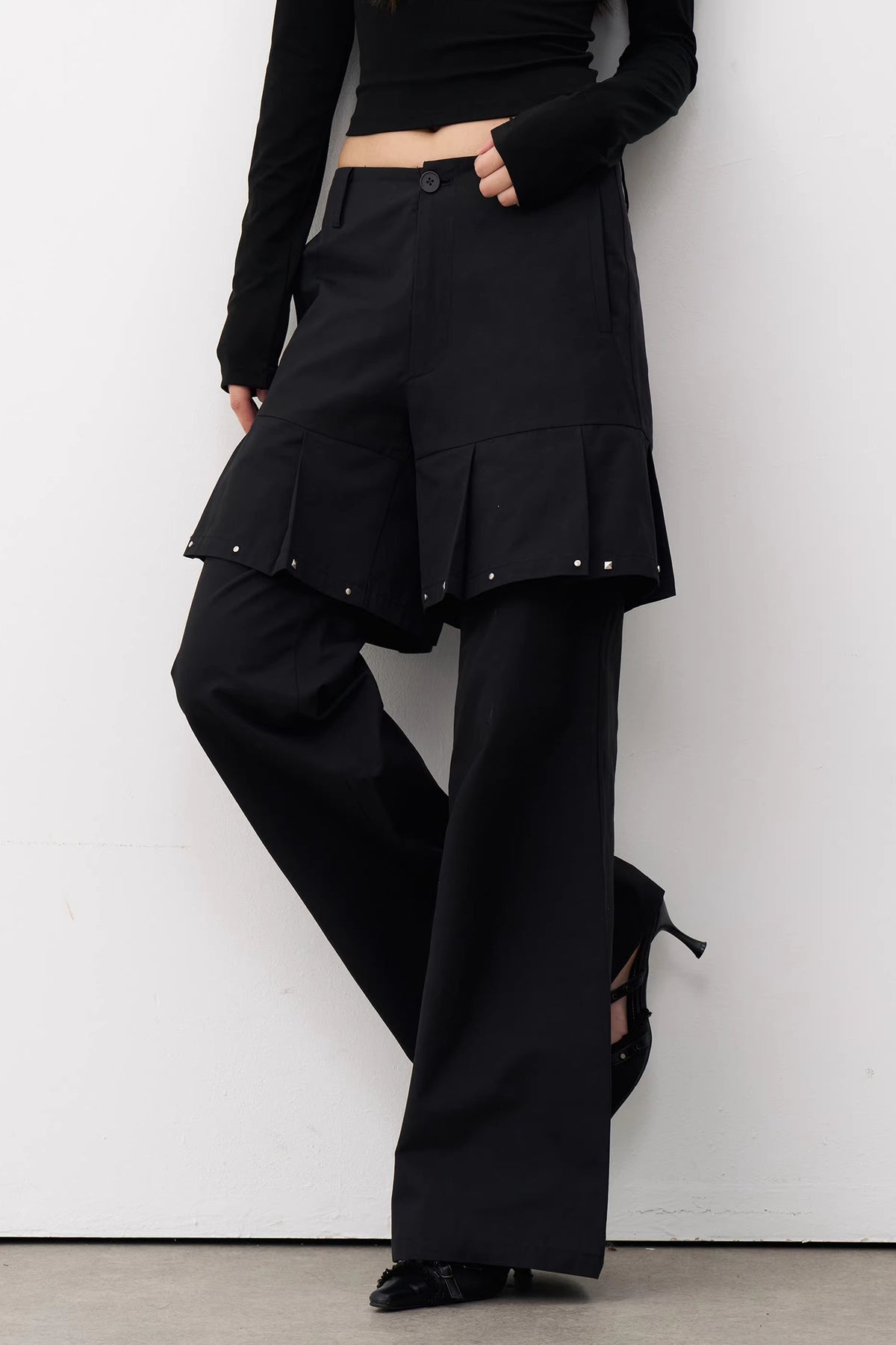 Kings Road Hybrid Flare Trousers