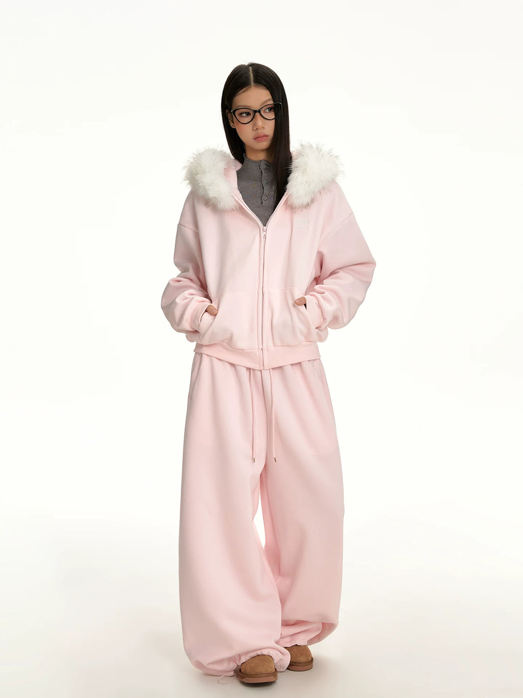 RETRO PINK SWEATPANTS