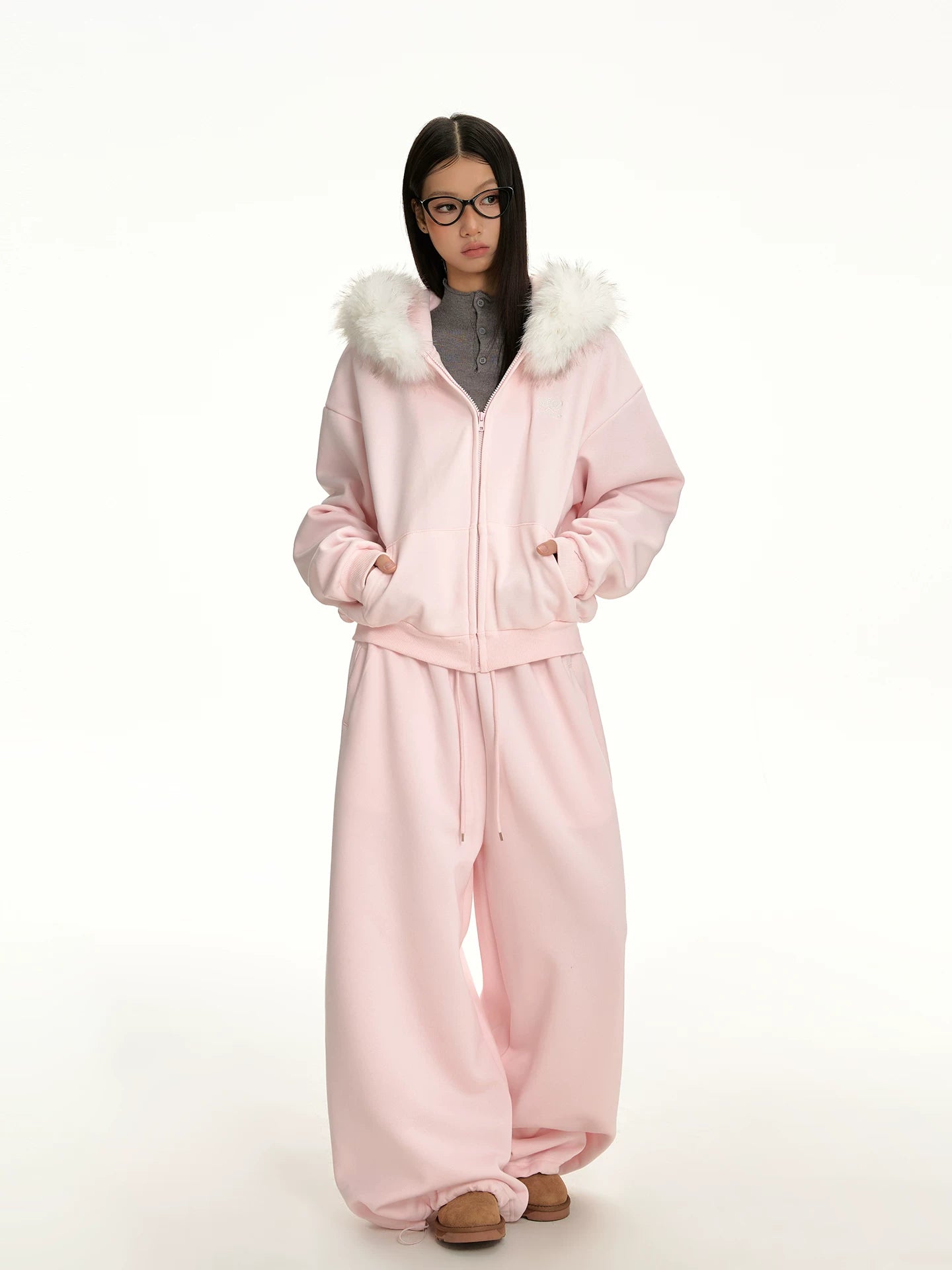 RETRO PINK SWEATPANTS